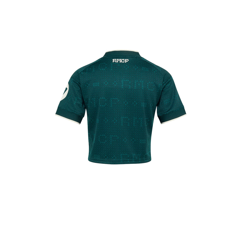 ADIDAS REAL MADRID 2026/2027 AWAY REPLICA WOMEN CROP JERSEY - AURORA IVY