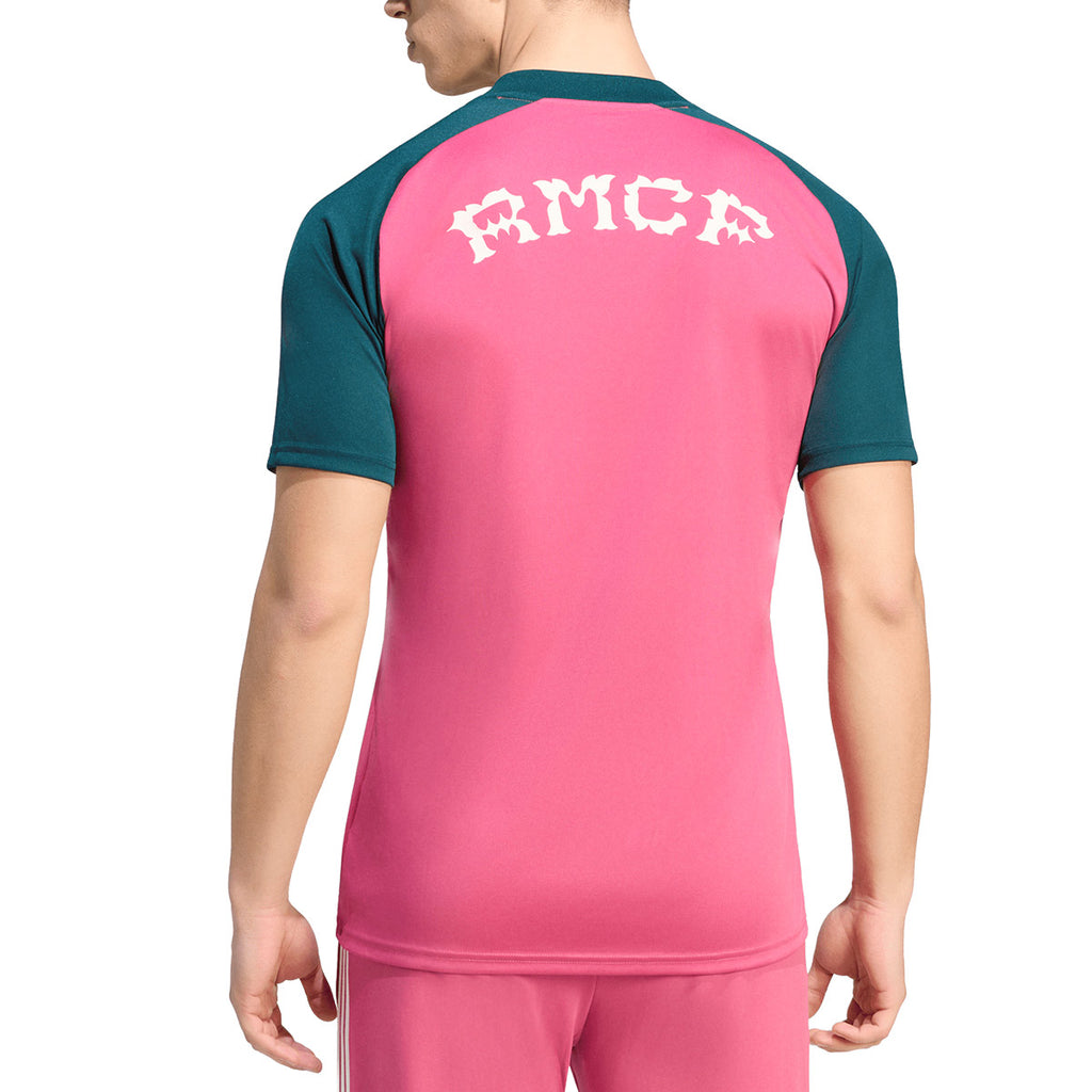 ADIDAS REAL MADRID 2026/2027 PRE SHIRT - WILD PINK/AURORA IVY
