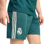 ADIDAS REAL MADRID 2026/2027 AWAY SHORTS - AURORA IVY