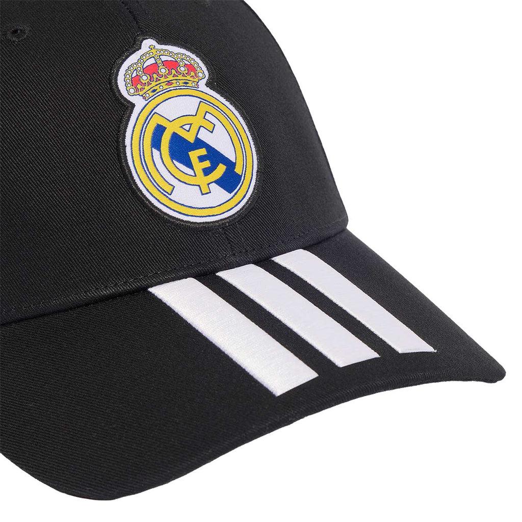 ADIDAS REAL MADRID 2026/2027 BASEBALL CAP - BLACK/WHITE