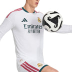 ADIDAS REAL MADRID 2026/2027 HOME PLAYER LONG SLEEVE JERSEY - WHITE