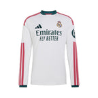 ADIDAS REAL MADRID 2026/2027 HOME REPLICA LONG SLEEVE JERSEY - WHITE