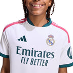 ADIDAS REAL MADRID 2026/2027 HOME KIDS JERSEY - WHITE