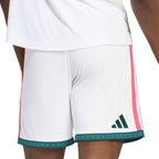 ADIDAS REAL MADRID 2026/2027 HOME SHORTS - WHITE