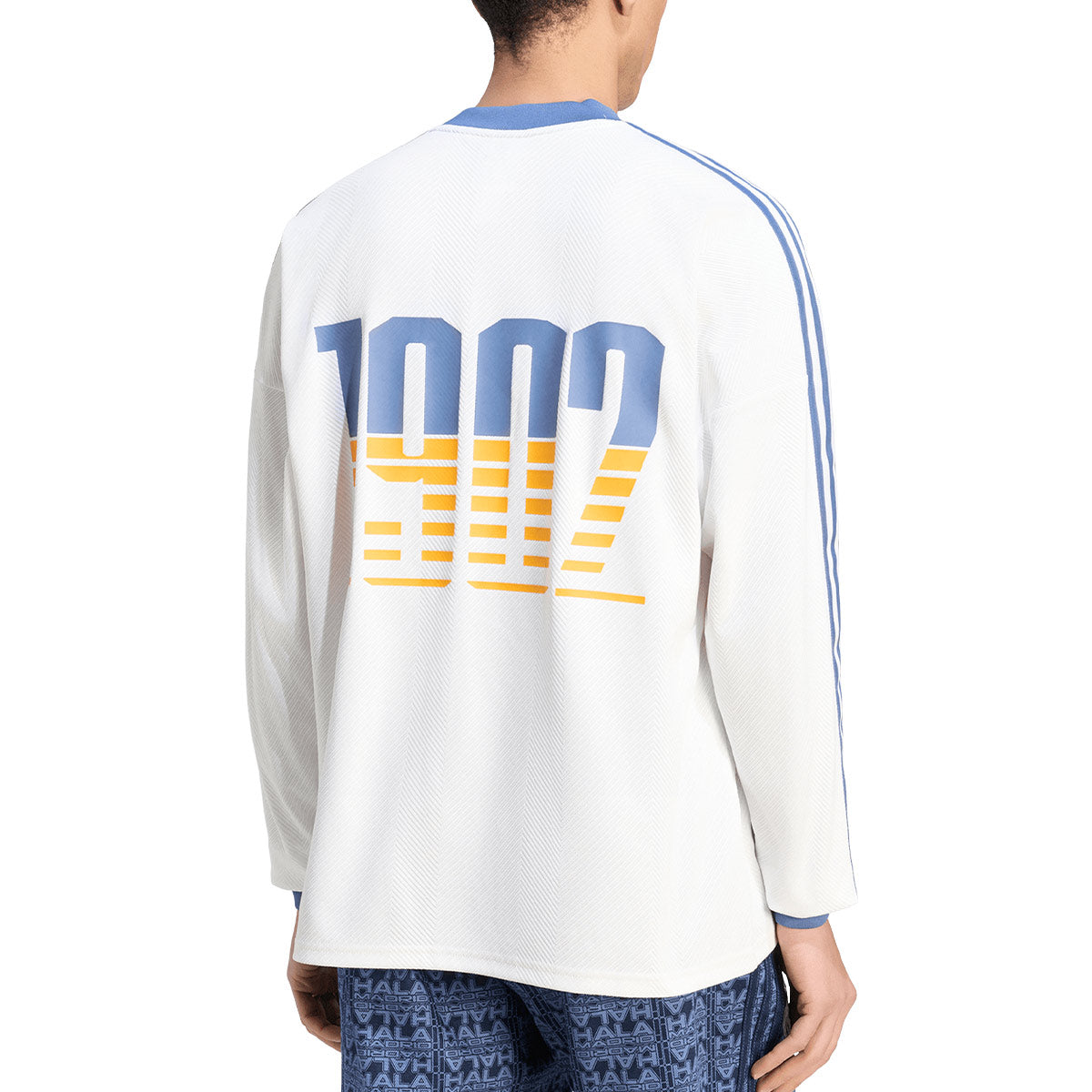 ADIDAS REAL MADRID LIFESTYLER JERSEY - WHITE
