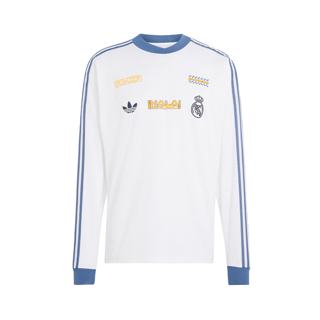 ADIDAS REAL MADRID LIFESTYLER JERSEY - WHITE