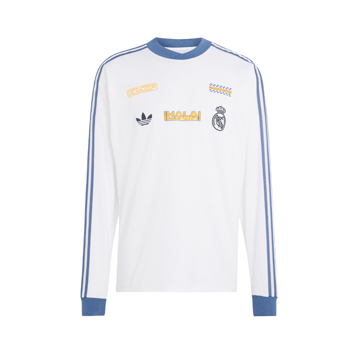 ADIDAS REAL MADRID LIFESTYLER JERSEY - WHITE