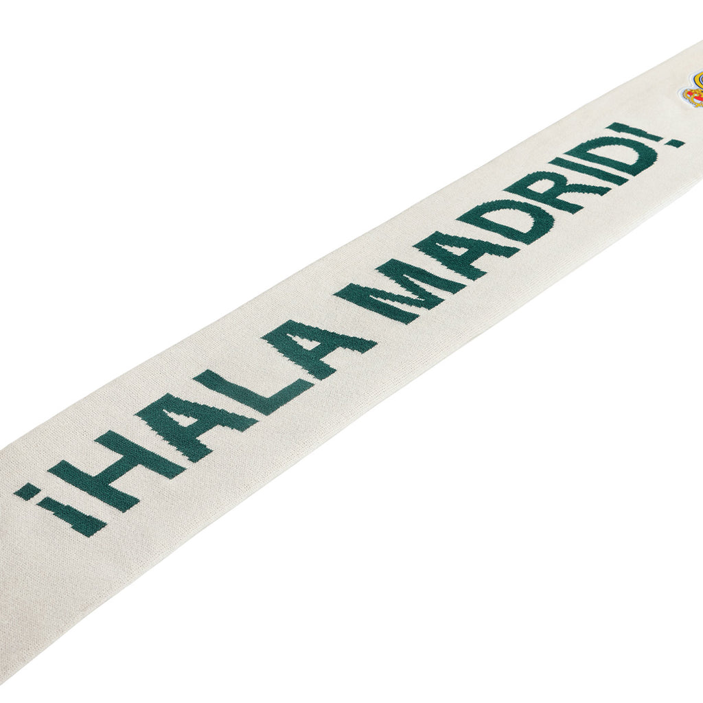 ADIDAS REAL MADRID 2026/2027 SCARF - WHITE/AURORA IVY/WILD PINK