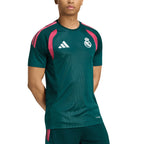 ADIDAS REAL MADRID 2026/2027 TRAINING JERSEY - AURORA IVY/WILD PINK