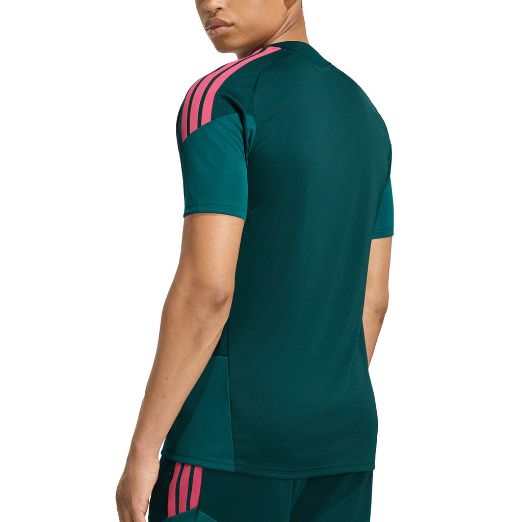 ADIDAS REAL MADRID 2026/2027 TRAINING JERSEY - AURORA IVY/WILD PINK