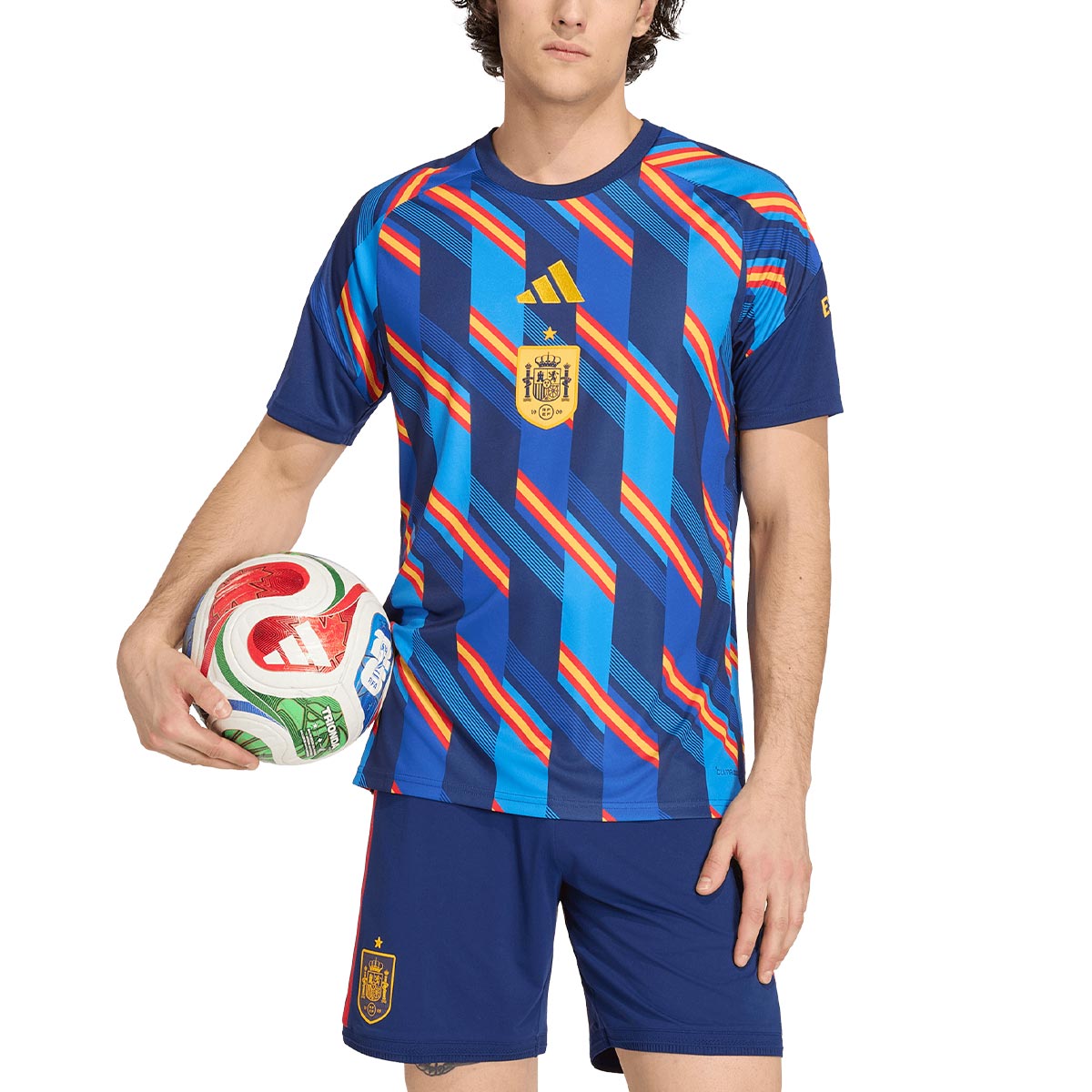 ADIDAS SPAIN 2026 HOME PRE SHIRT - DARK BLUE