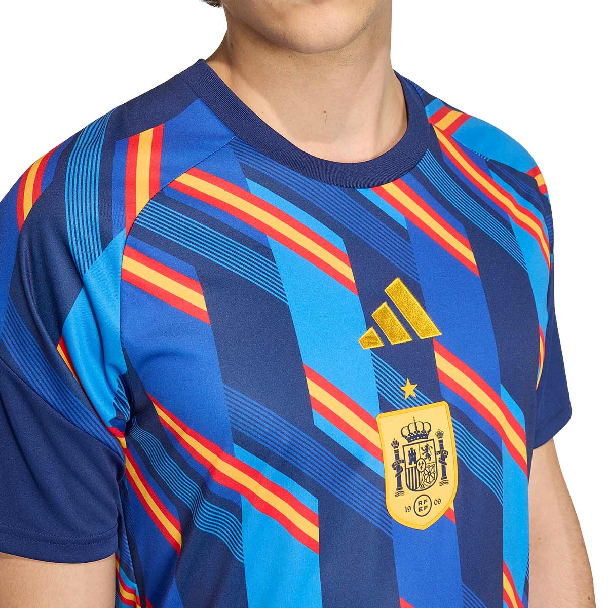ADIDAS SPAIN 2026 HOME PRE SHIRT - DARK BLUE