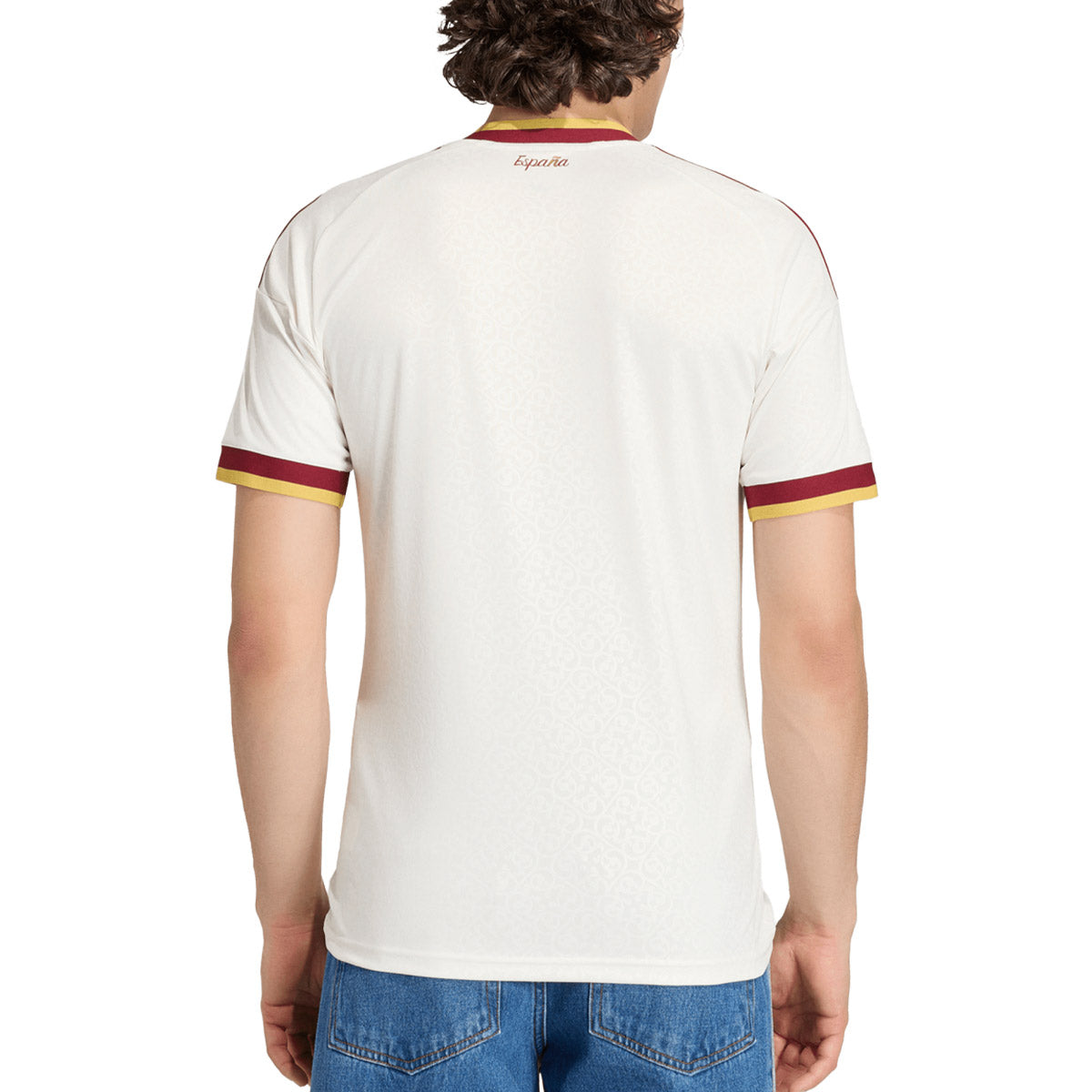 ADIDAS SPAIN 2026 AWAY REPLICA JERSEY - OFF WHITE
