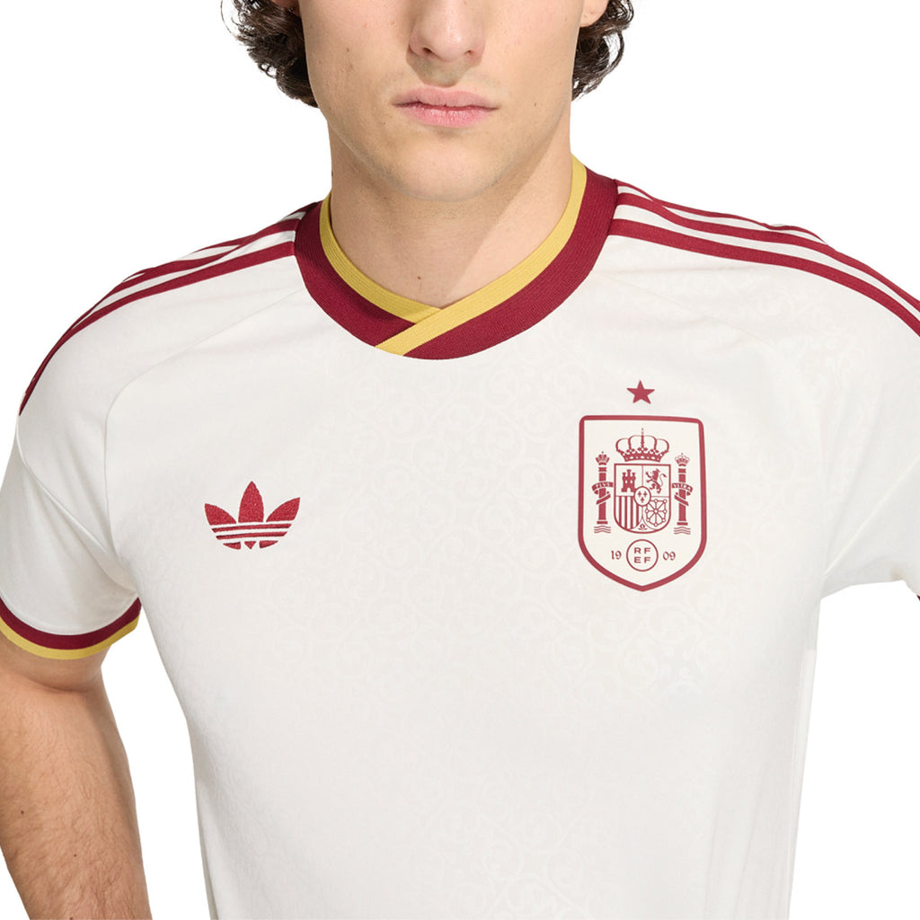 ADIDAS SPAIN 2026 AWAY REPLICA JERSEY - OFF WHITE