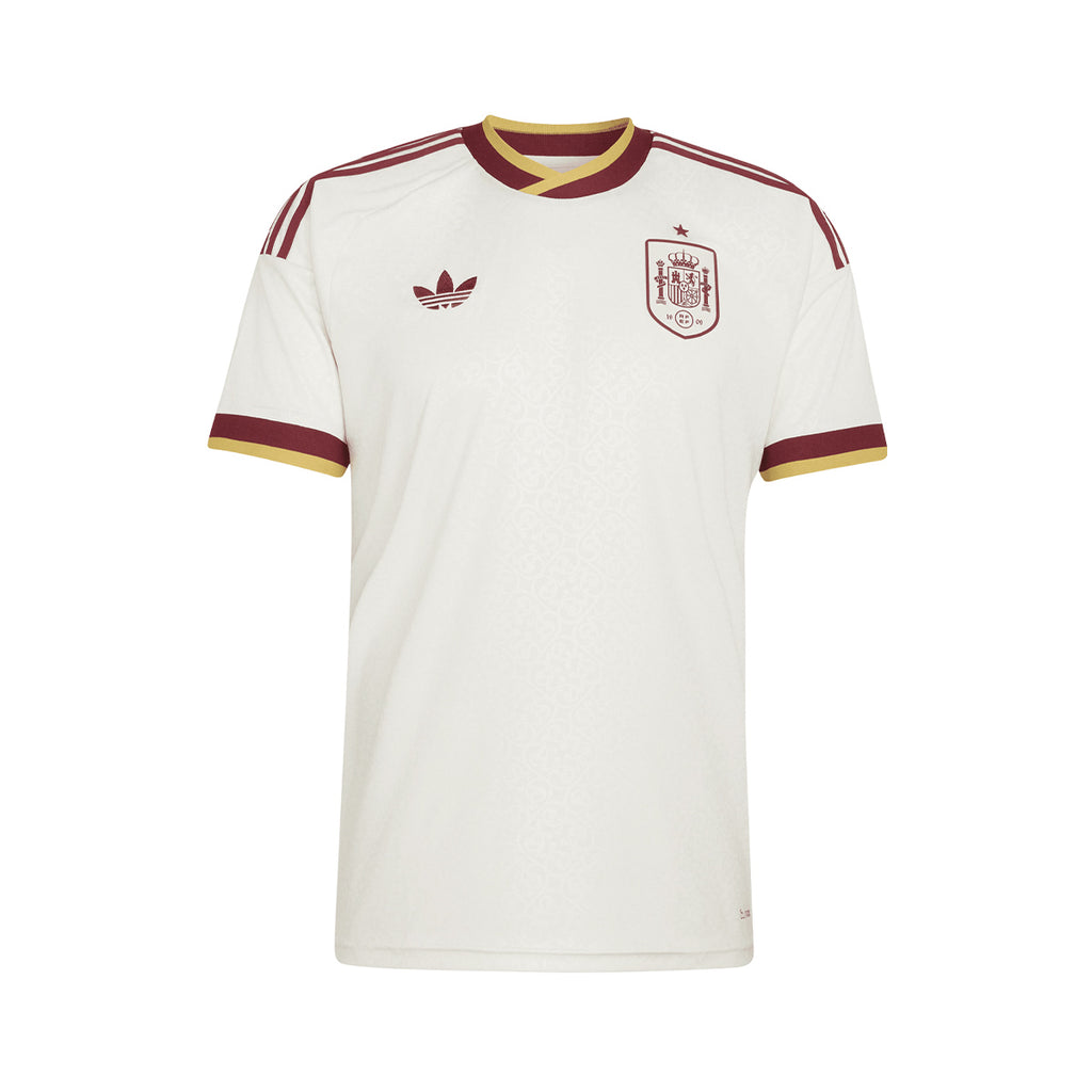 ADIDAS SPAIN 2026 AWAY REPLICA JERSEY - OFF WHITE