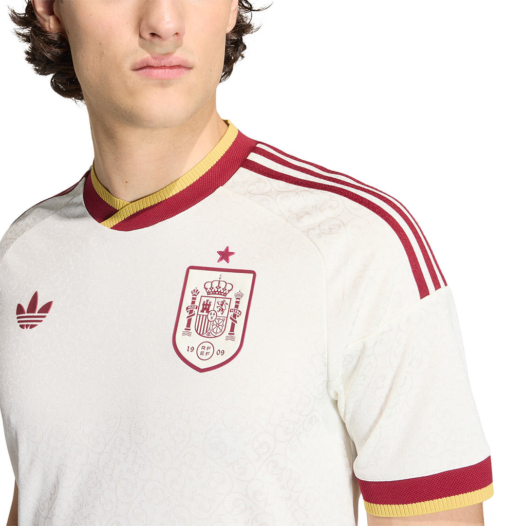 ADIDAS SPAIN 2026 AWAY PLAYER JERSEY - OFF WHITE