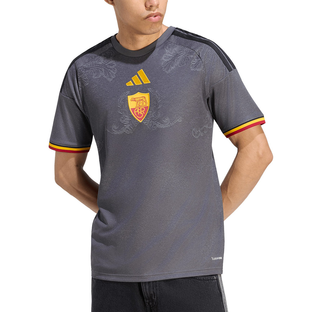 ADIDAS ROMA 2026/2027 THIRD REPLICA JERSEY - GREY SIX