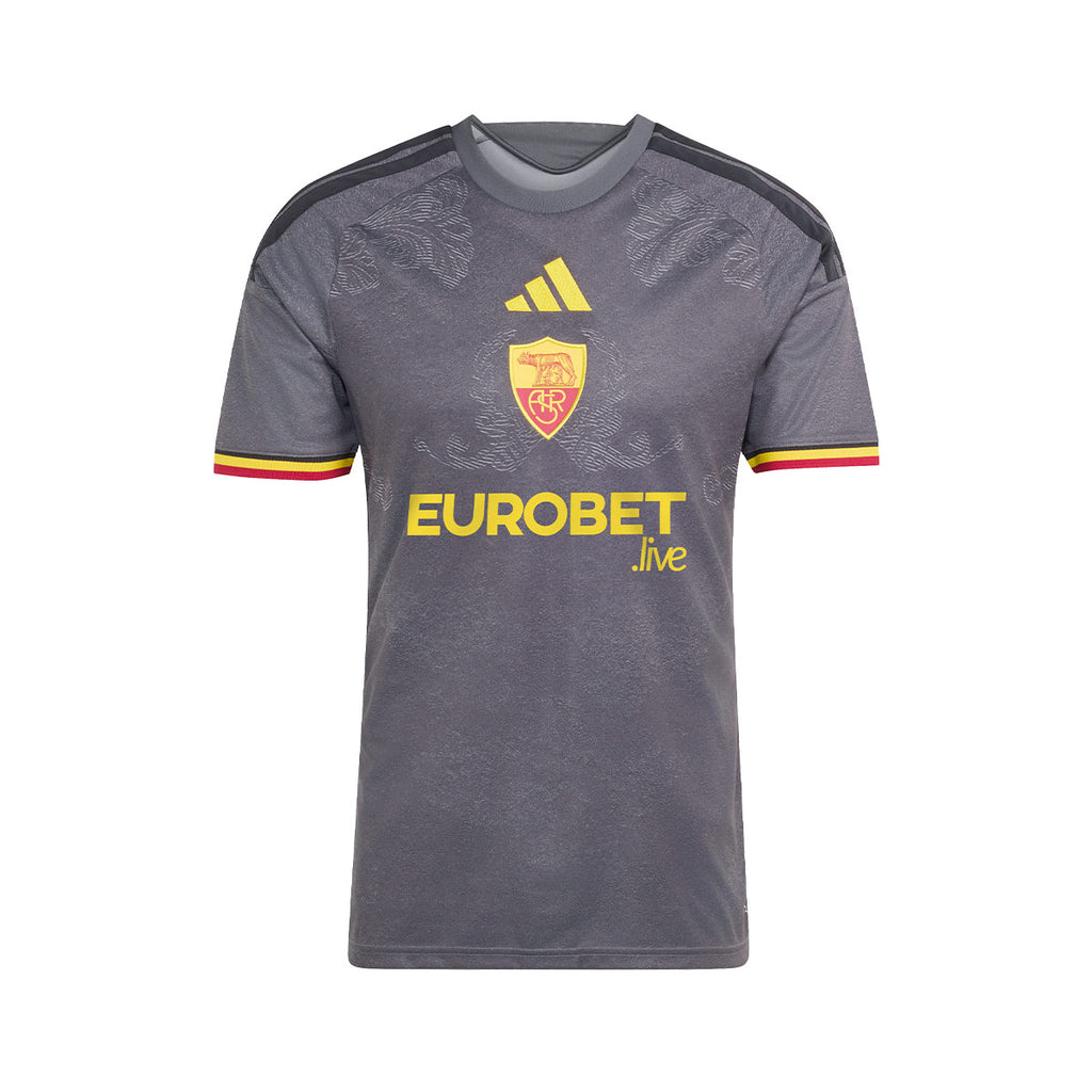 ADIDAS ROMA 2026/2027 THIRD REPLICA JERSEY - GREY SIX
