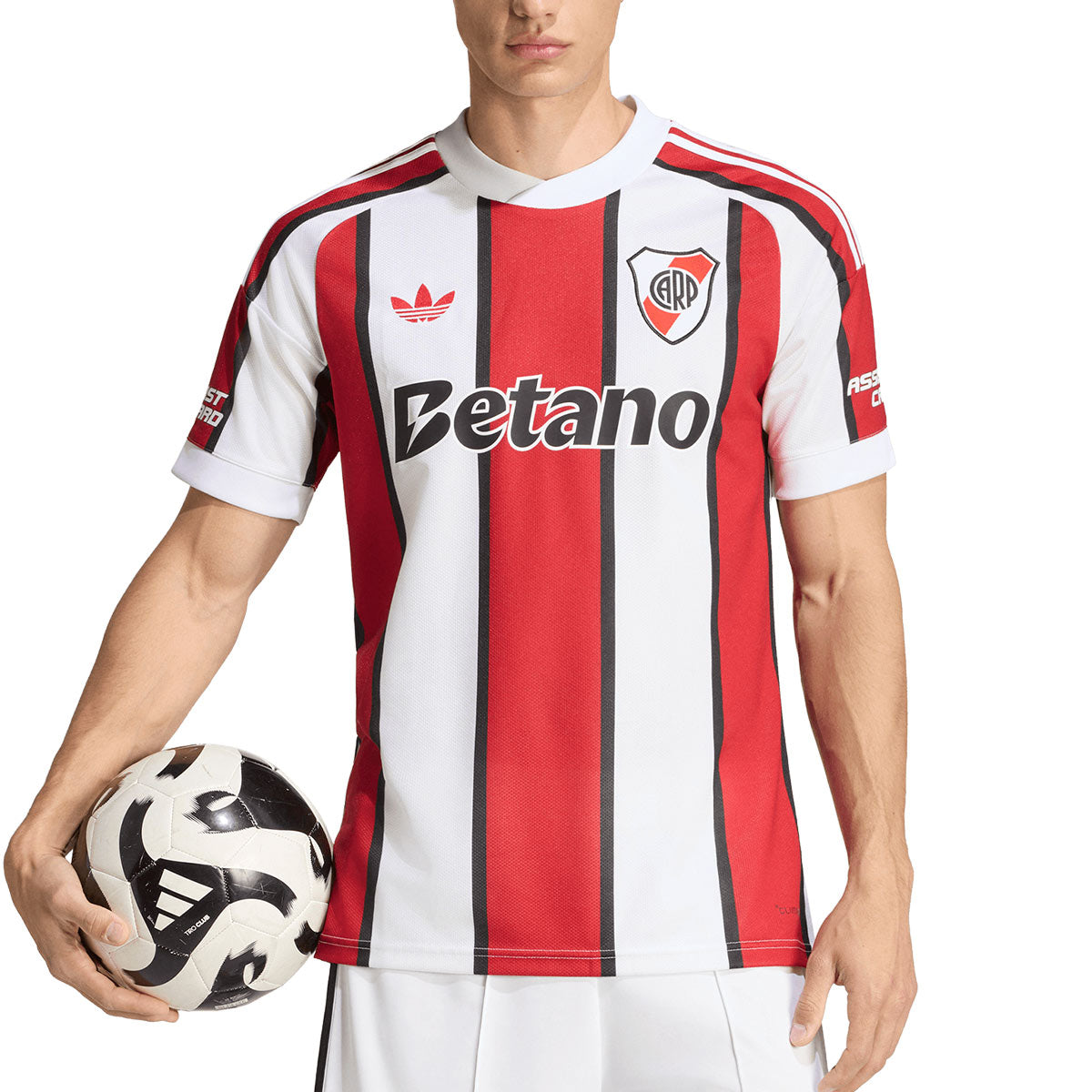 ADIDAS RIVER PLATE 2026/2027 AWAY REPLICA JERSEY - WHITE/TEAM POWER RED