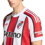 ADIDAS RIVER PLATE 2026/2027 AWAY REPLICA JERSEY - WHITE/TEAM POWER RED