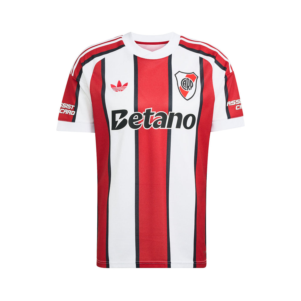 ADIDAS RIVER PLATE 2026/2027 AWAY REPLICA JERSEY - WHITE/TEAM POWER RED