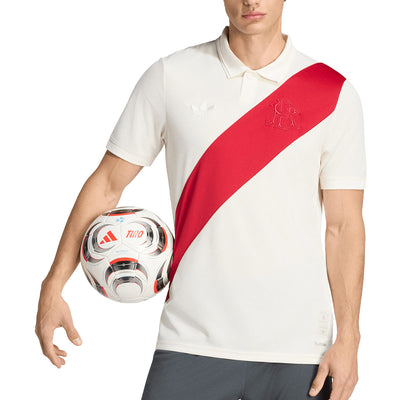 ADIDAS RIVER PLATE 2026/2027 FOURTH REPLICA JERSEY - OFF WHITE/TEAM POWER RED
