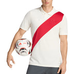 ADIDAS RIVER PLATE 2026/2027 FOURTH REPLICA JERSEY - OFF WHITE/TEAM POWER RED