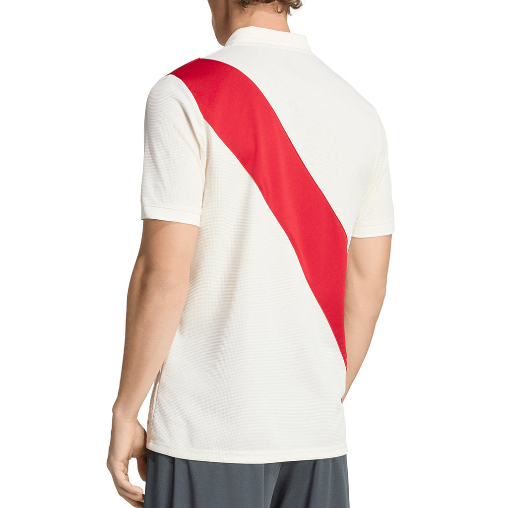 ADIDAS RIVER PLATE 2026/2027 FOURTH REPLICA JERSEY - OFF WHITE/TEAM POWER RED