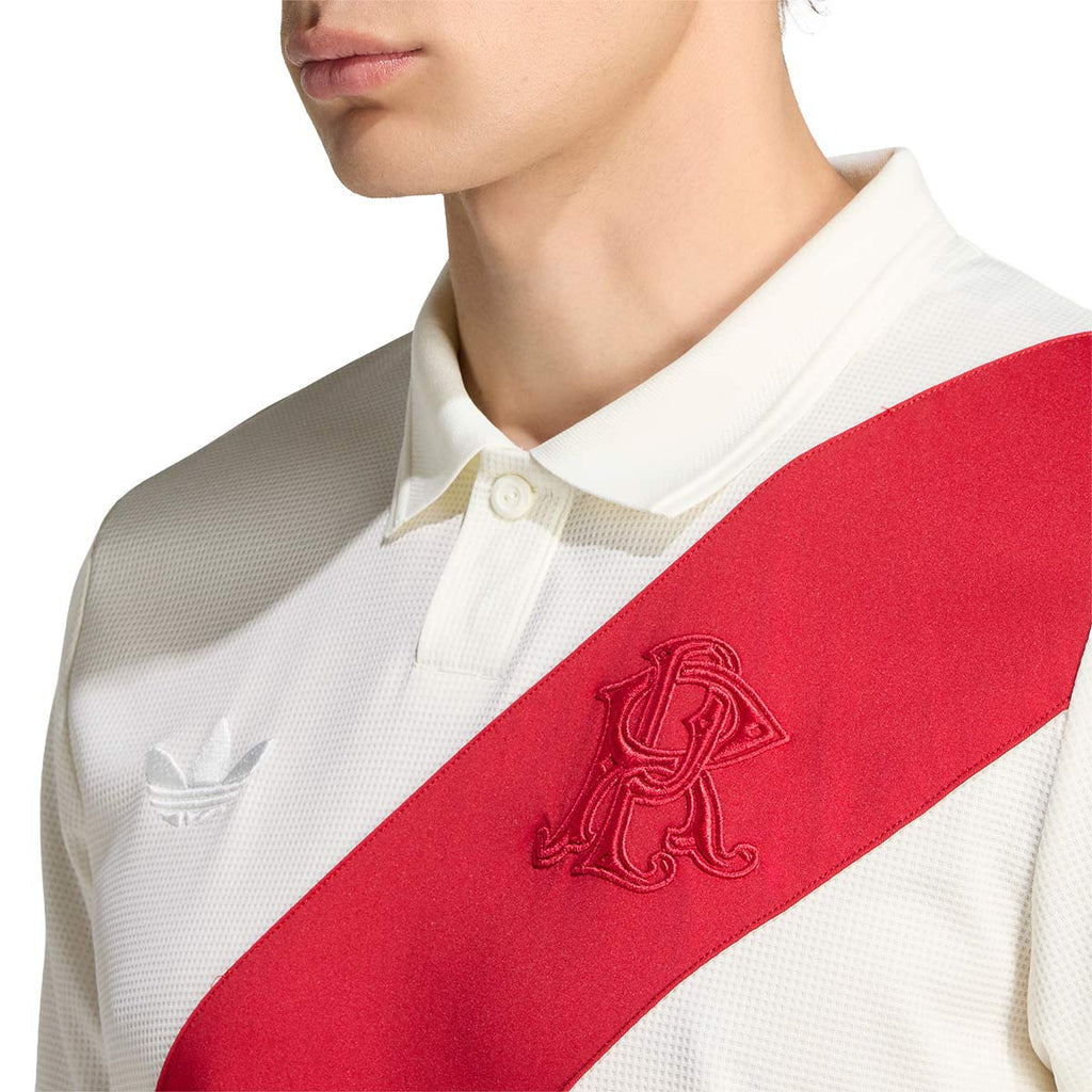 ADIDAS RIVER PLATE 2026/2027 FOURTH REPLICA JERSEY - OFF WHITE/TEAM POWER RED