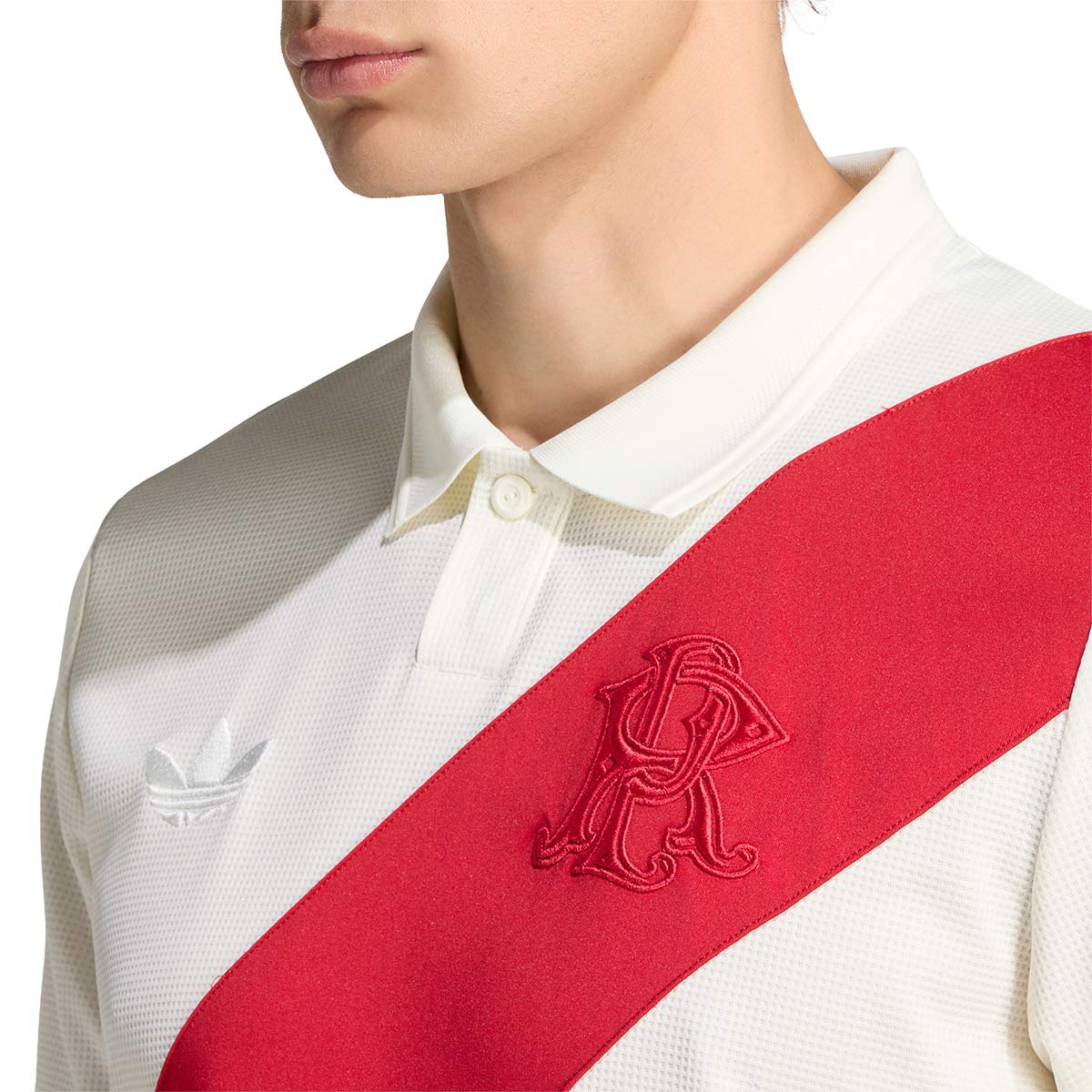 ADIDAS RIVER PLATE 2026/2027 FOURTH REPLICA JERSEY - OFF WHITE/TEAM POWER RED