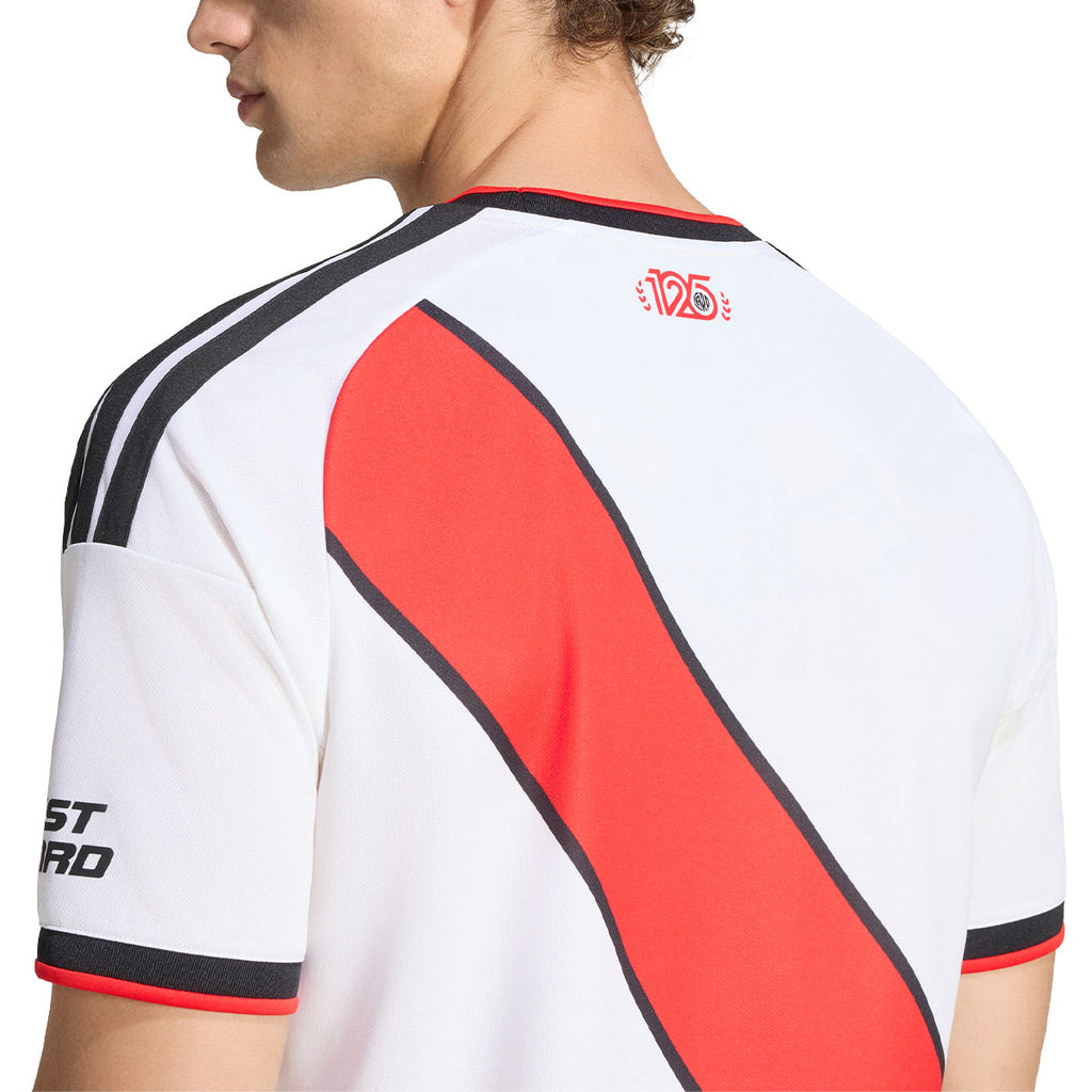 ADIDAS RIVER PLATE 2026/2027 HOME REPLICA JERSEY - WHITE/BLACK/RED