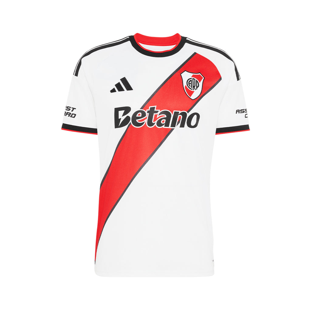 ADIDAS RIVER PLATE 2026/2027 HOME REPLICA JERSEY - WHITE/BLACK/RED