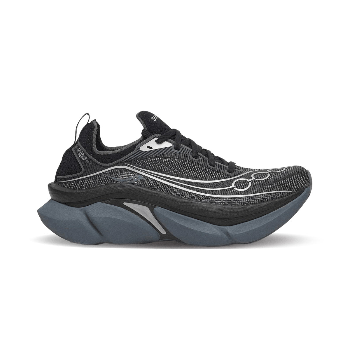 SAUCONY ENDORPHIN ELITE 3  - BLACK/GUNMETAL