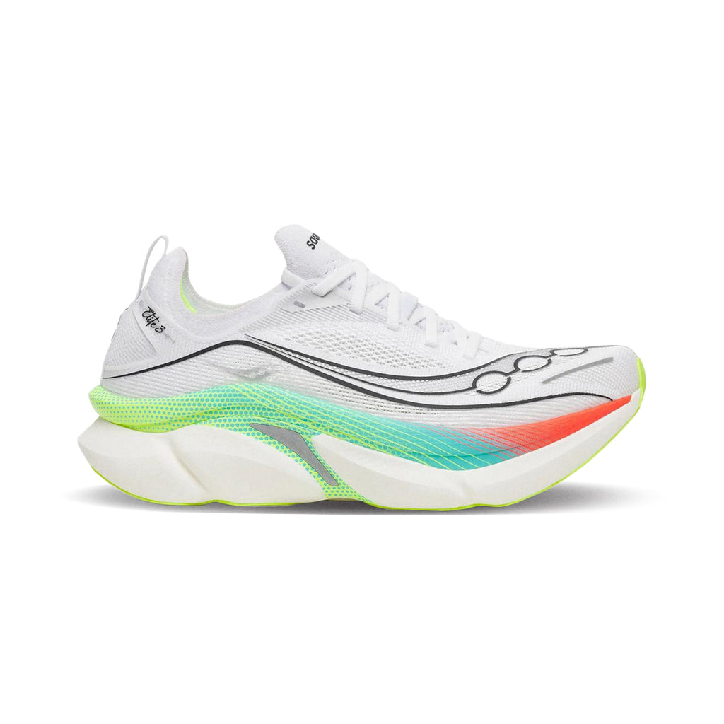 SAUCONY ENDORPHIN ELITE 3  - WHITE/MULTI