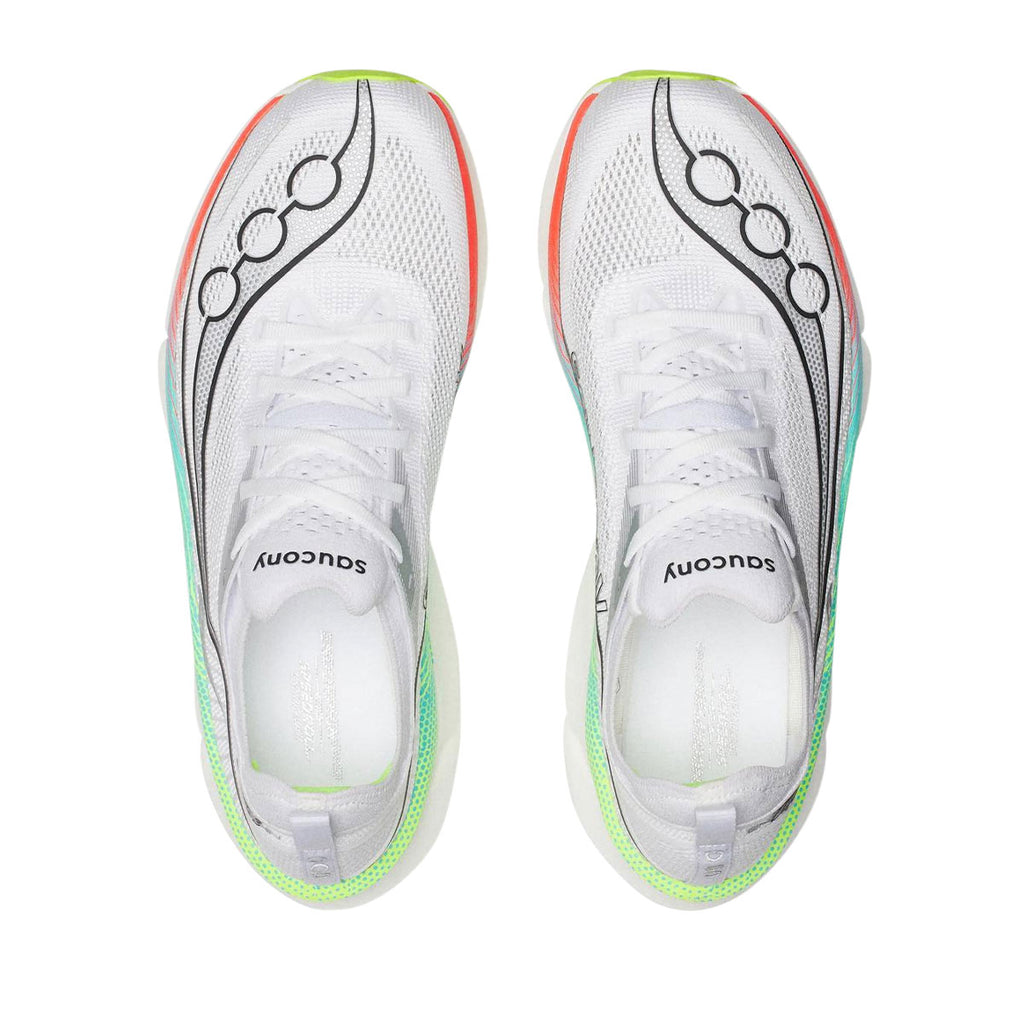 SAUCONY ENDORPHIN ELITE 3  - WHITE/MULTI