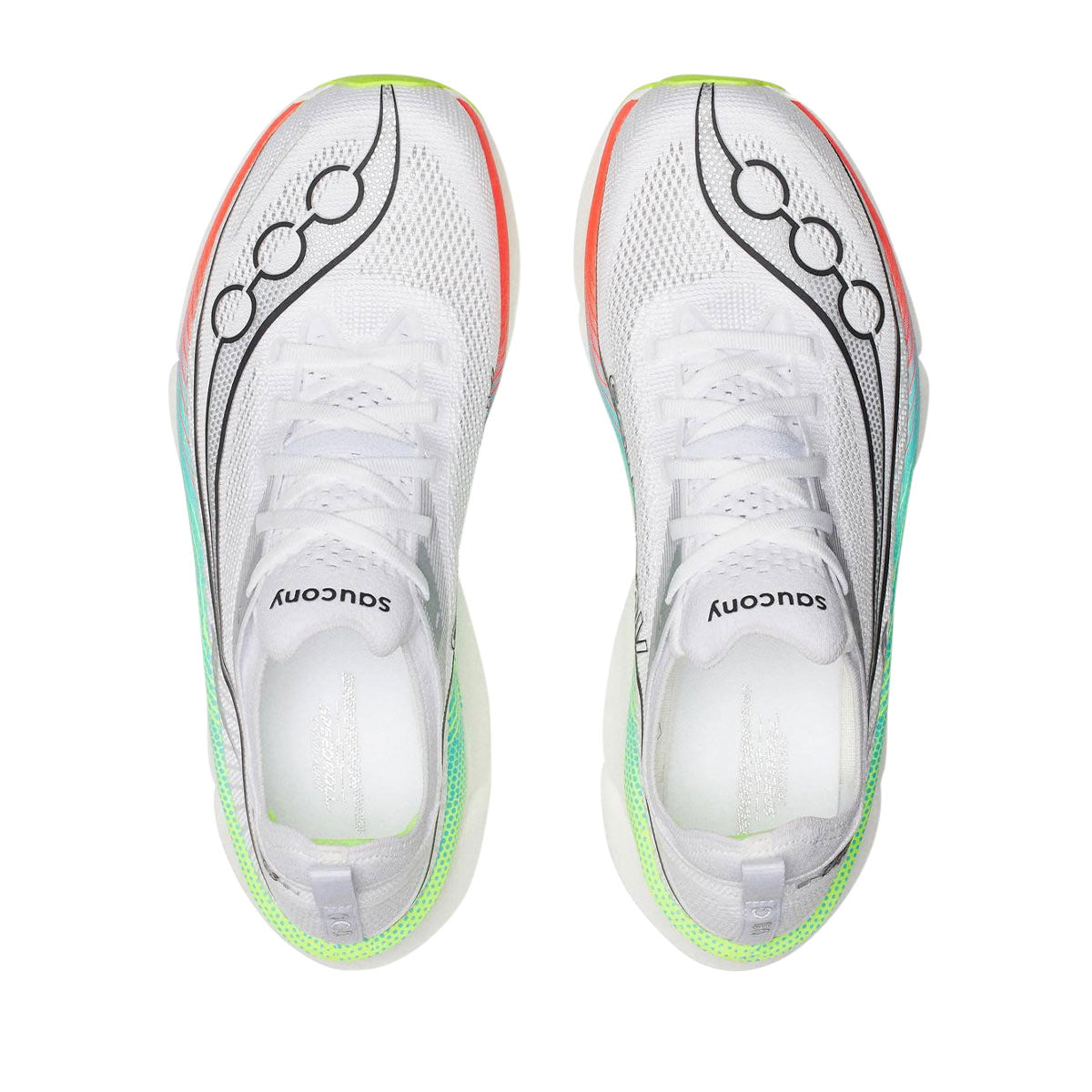 SAUCONY ENDORPHIN ELITE 3  - WHITE/MULTI