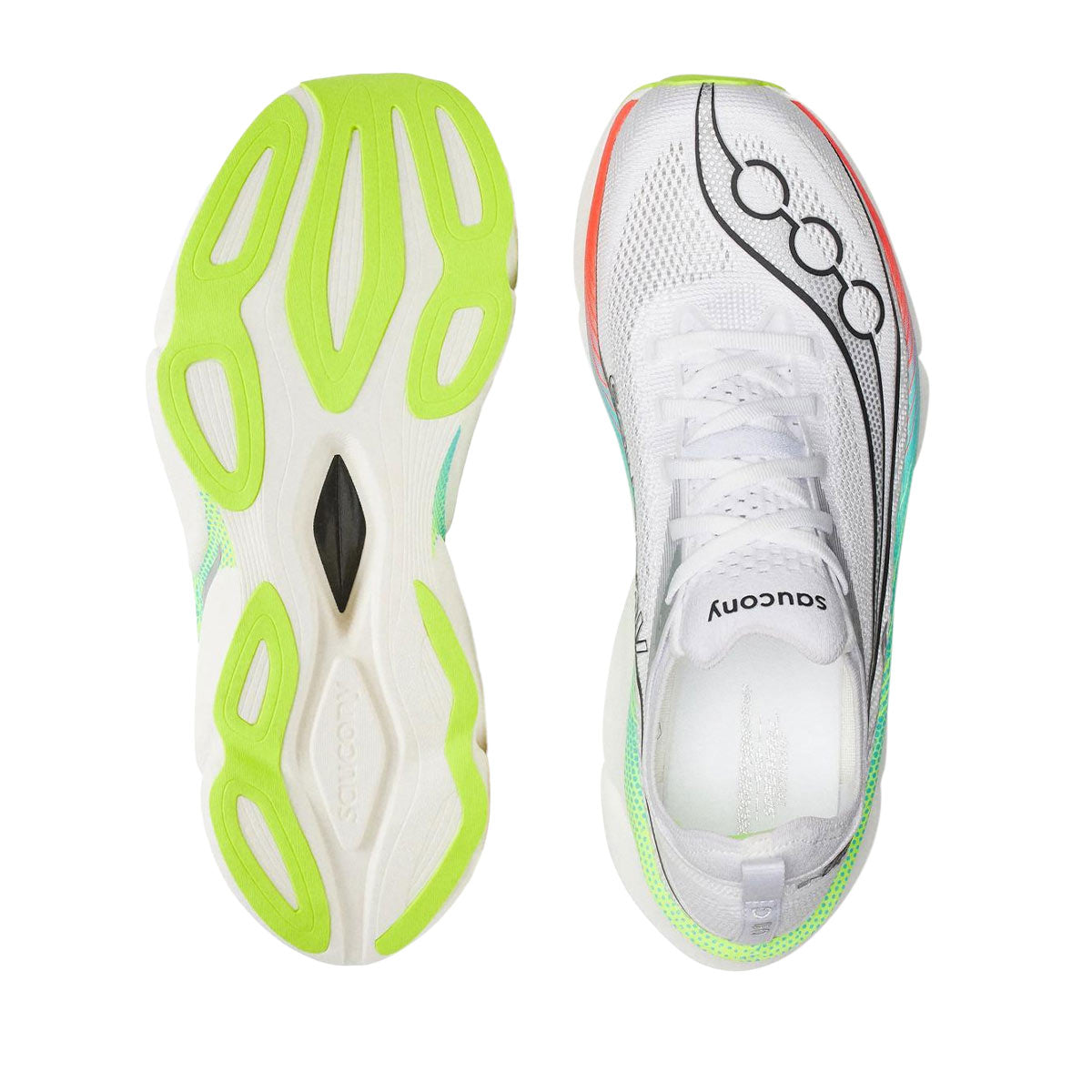SAUCONY ENDORPHIN ELITE 3  - WHITE/MULTI
