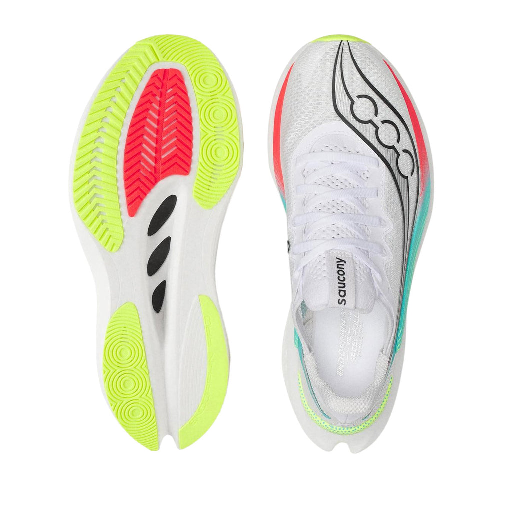 SAUCONY WOMEN ENDORPHIN PRO 5  - WHITE/MULTI