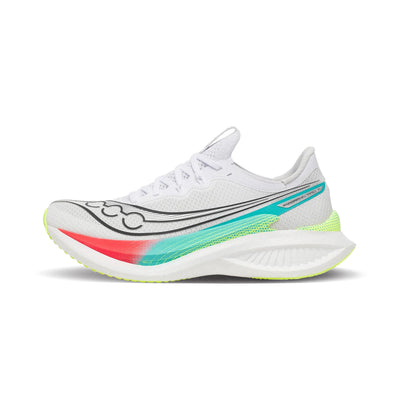 SAUCONY MEN ENDORPHIN PRO 5  - WHITE/MULTI
