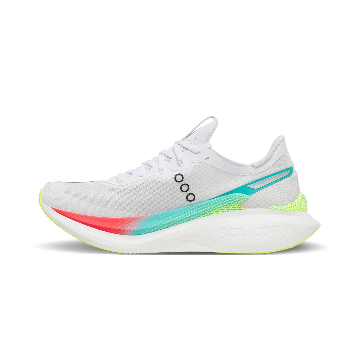 SAUCONY MEN ENDORPHIN PRO 5  - WHITE/MULTI