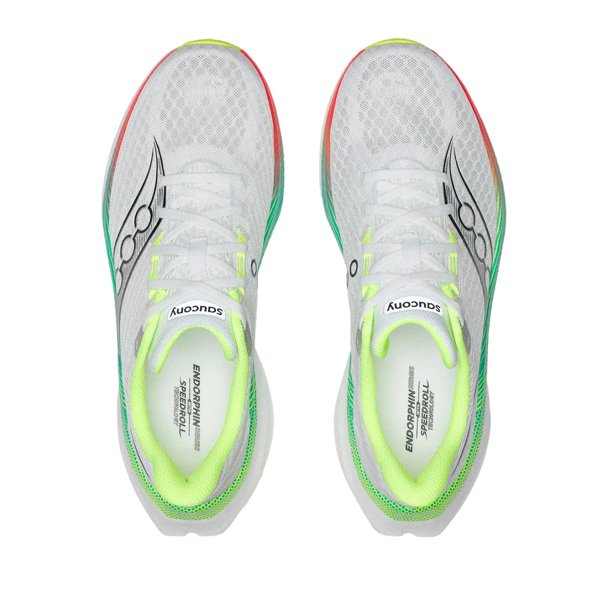 SAUCONY MEN ENDORPHIN SPEED 5 - WHITE/MULTI