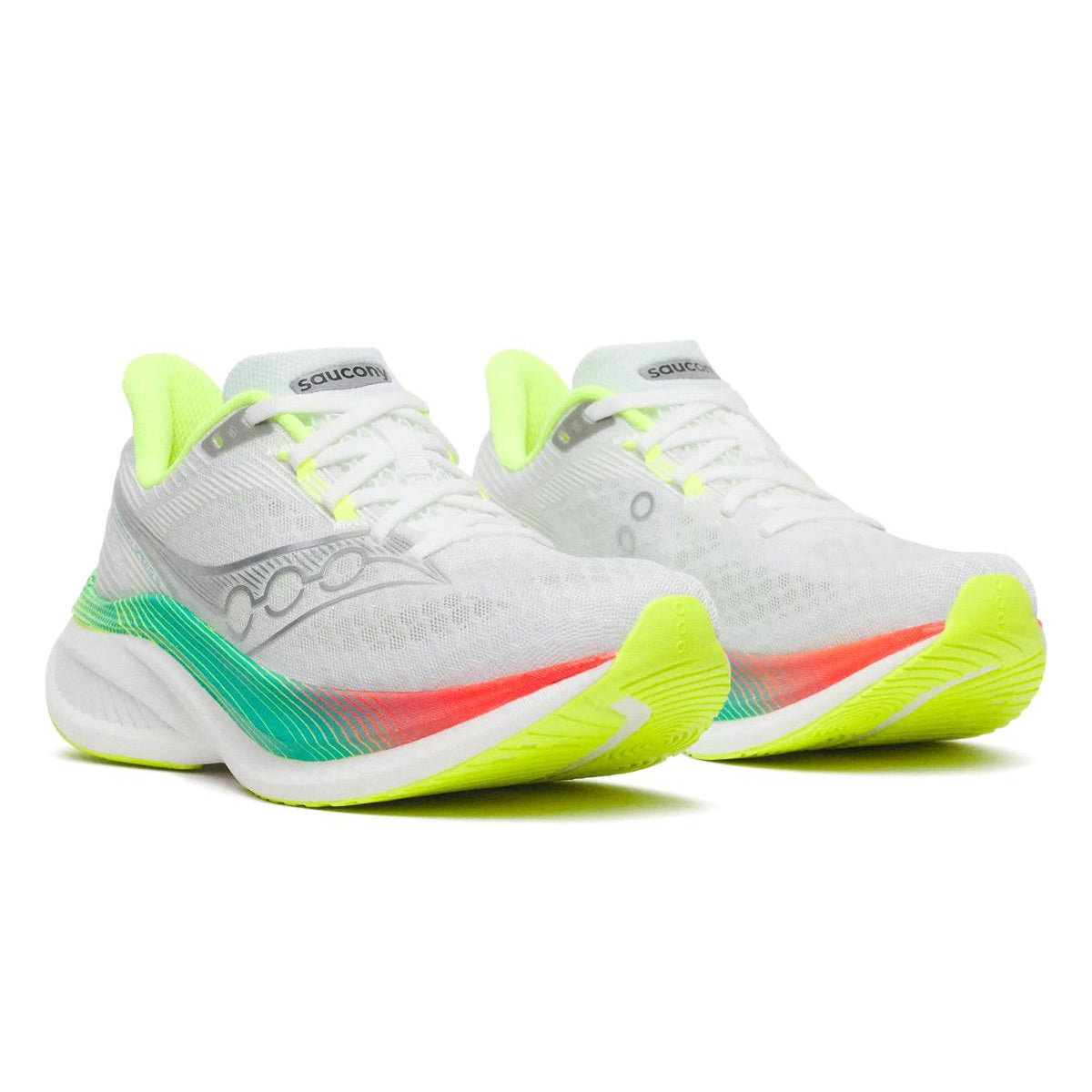 SAUCONY WOMEN ENDORPHIN SPEED 5 - WHITE/MULTI
