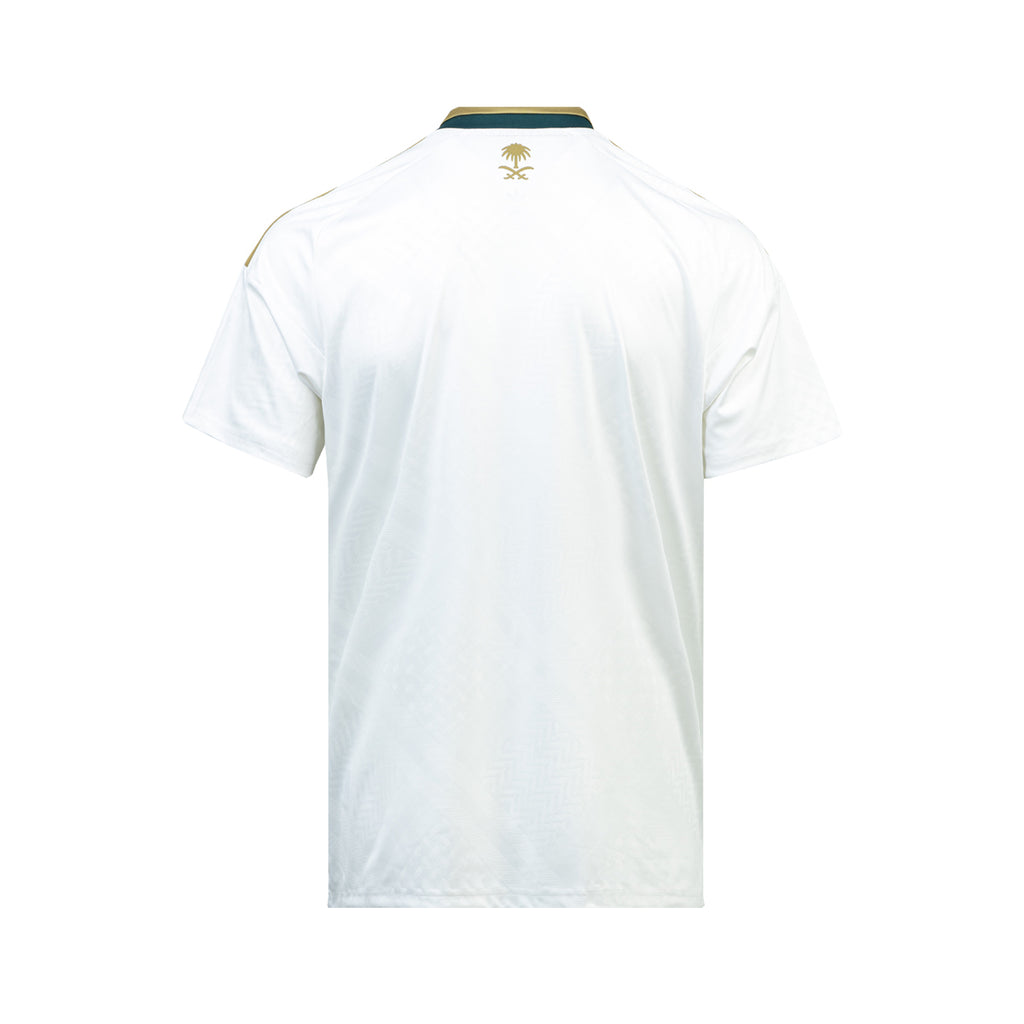 ADIDAS SAUDI ARABIA 2026 AWAY REPLICA JERSEY - WHITE/KHAKI/AURORA IVY