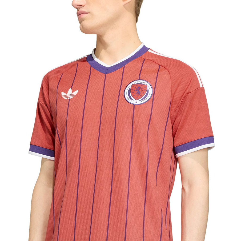 ADIDAS SCOTLAND 2026 AWAY REPLICA JERSEY - TRACE SCARLET