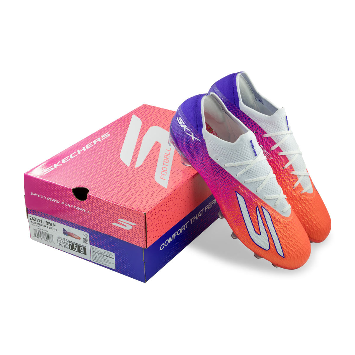 SKECHERS SKX 2 ELITE FG - MULTICOLOR/WHITE