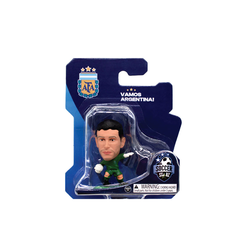 SOCCERSTARZ ARGENTINA EMILIANO MARTINEZ NEW KIT - GREEN/GREEN