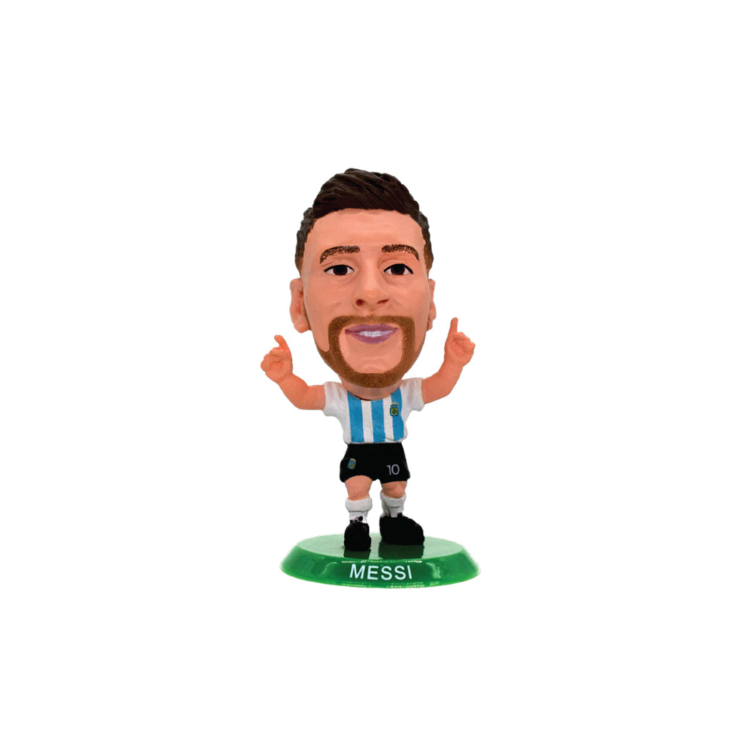 SOCCERSTARZ ARGENTINA LIONEL MESSI NEW KIT - WHITE/BLUE