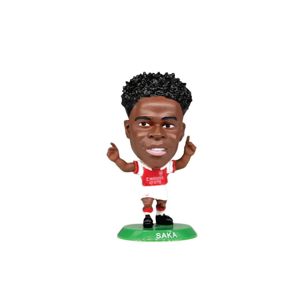 SOCCERSTARZ ARSENAL BUKAYO SAKA HOME KIT (CLASSIC KIT) - WHITE/RED