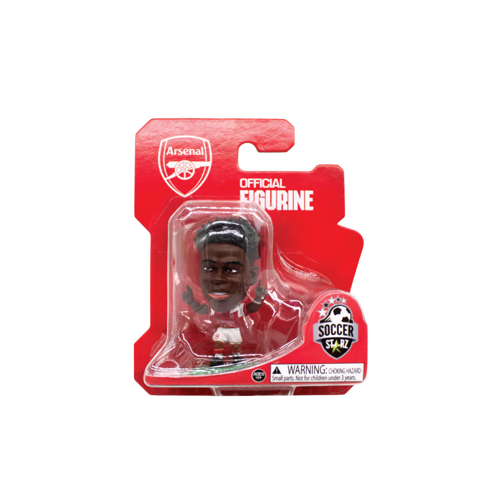 SOCCERSTARZ ARSENAL BUKAYO SAKA HOME KIT (CLASSIC KIT) - WHITE/RED