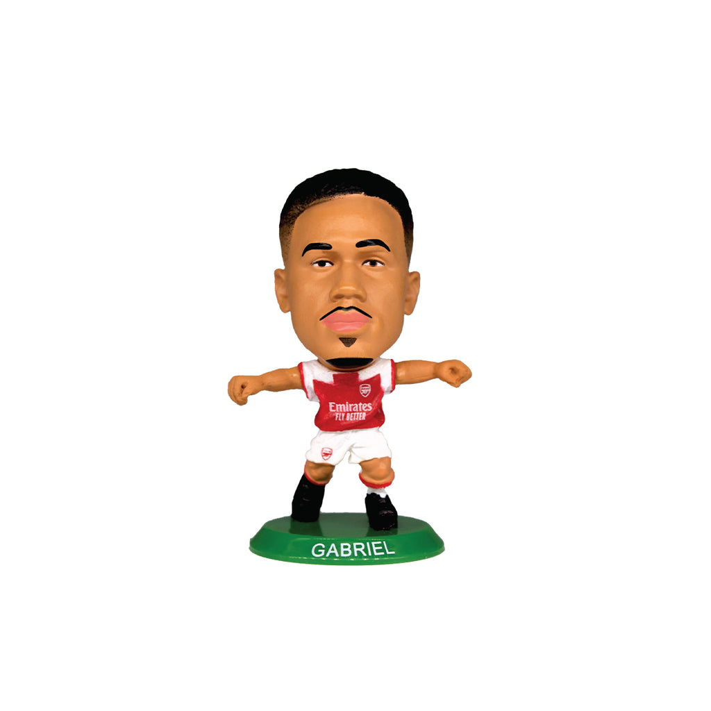 SOCCERSTARZ ARSENAL GABRIEL HOME KIT CLASSIC KIT - RED/WHITE